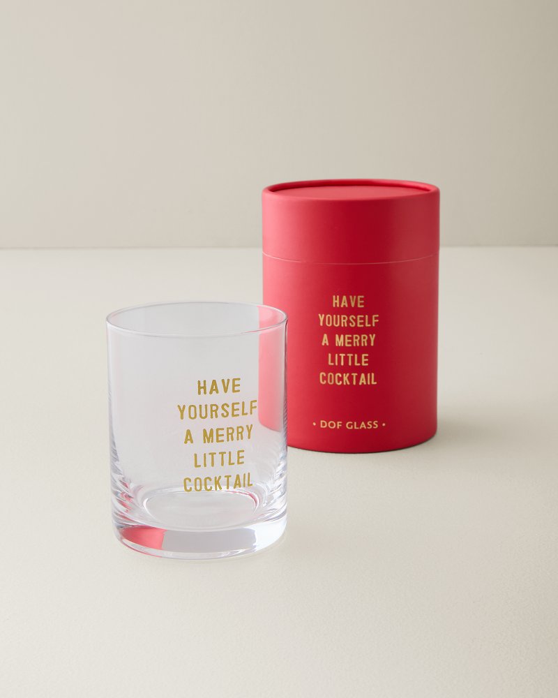 Merry Little Cocktail Double Old-Fashioned 14-oz. Glass