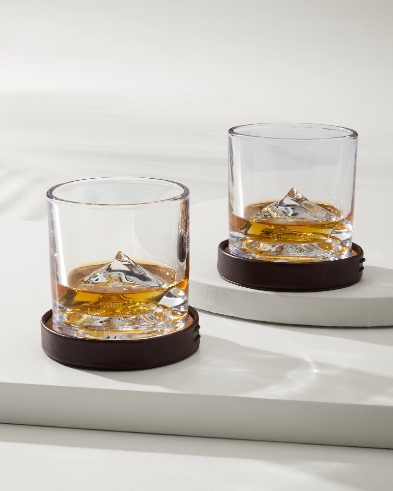 Mt. Everest Whiskey Glasses—Set of 2