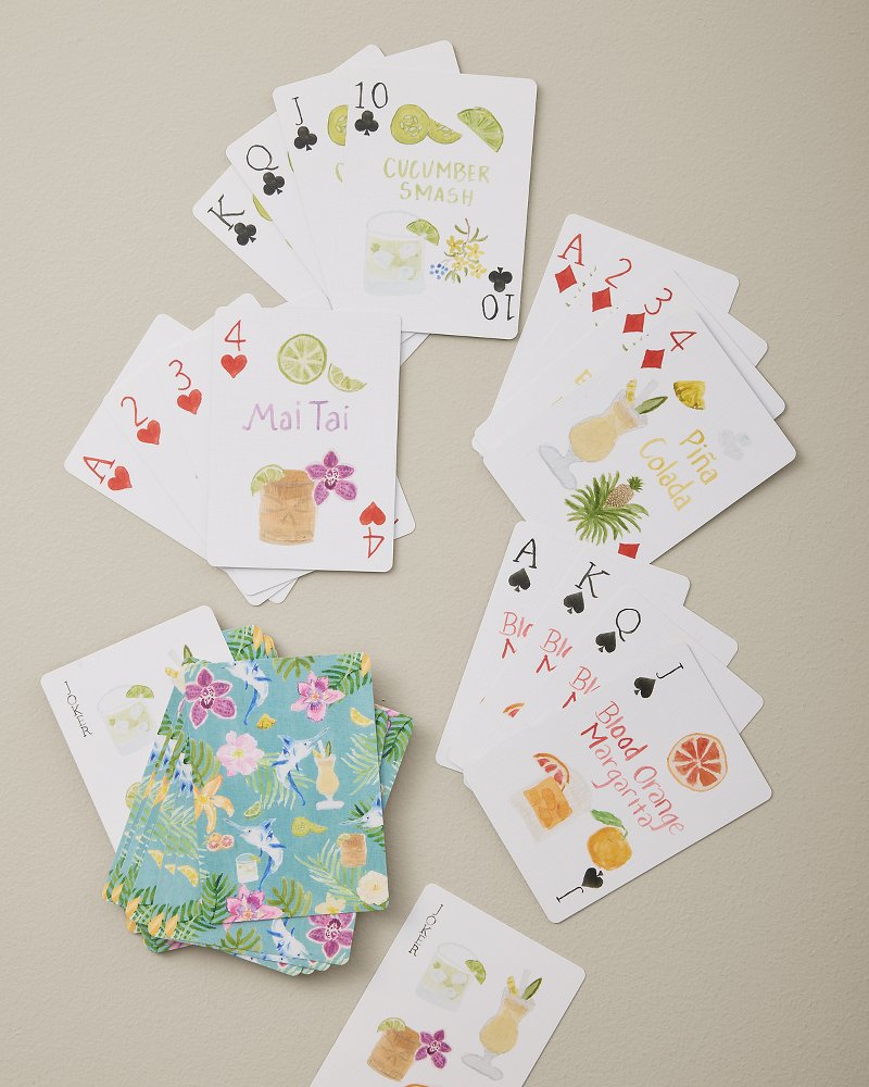 Cocktails Playing Cards