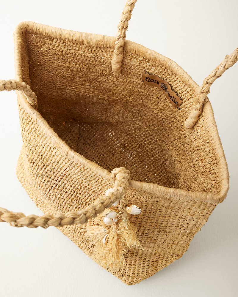 Maui Lux Crochet Raffia Tote