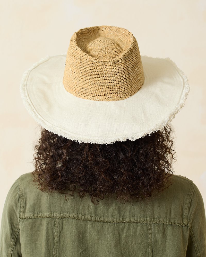 Melissa Lux Fringe Raffia Hat thumbnail 3