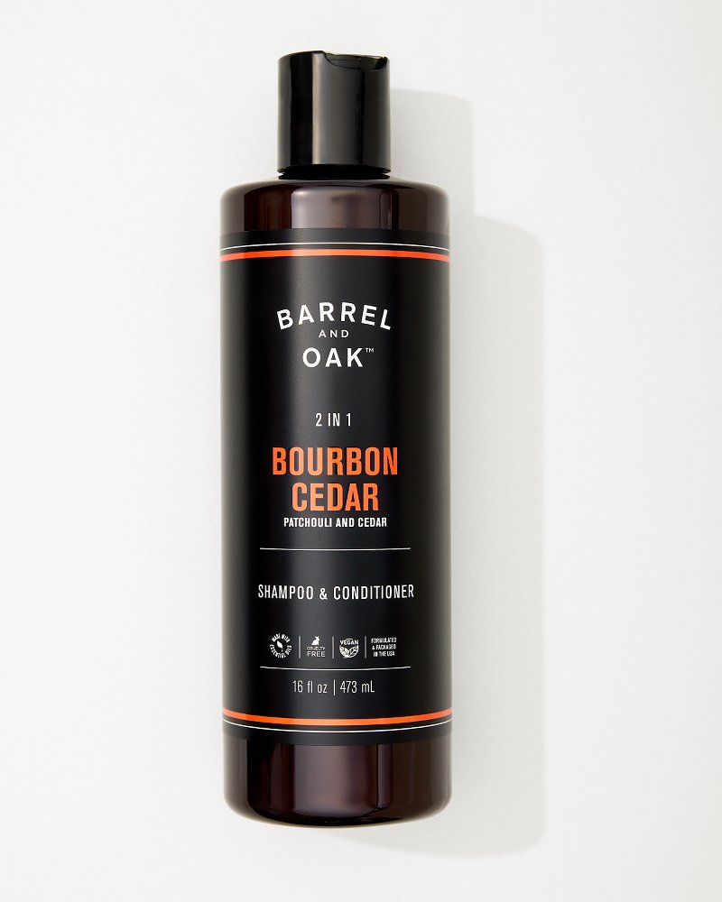 Bourbon Cedar 2-in-1 Shampoo & Conditioner