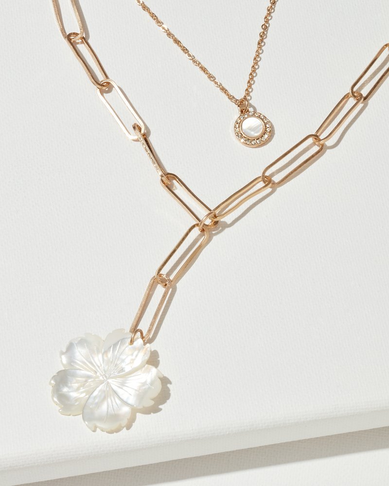 Thumbnail for Island Essence Hibiscus Y Necklace