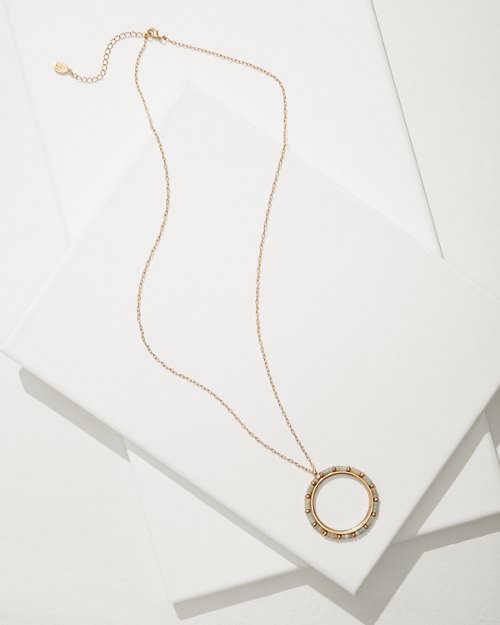 Kihei Collection Amazonite Pendant Necklace