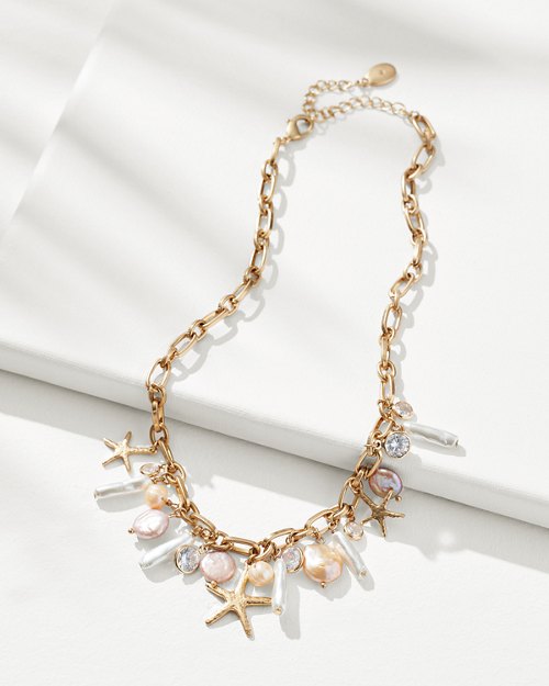 Sun-Kissed Sunrise Freshwater Pearl Statement Necklace