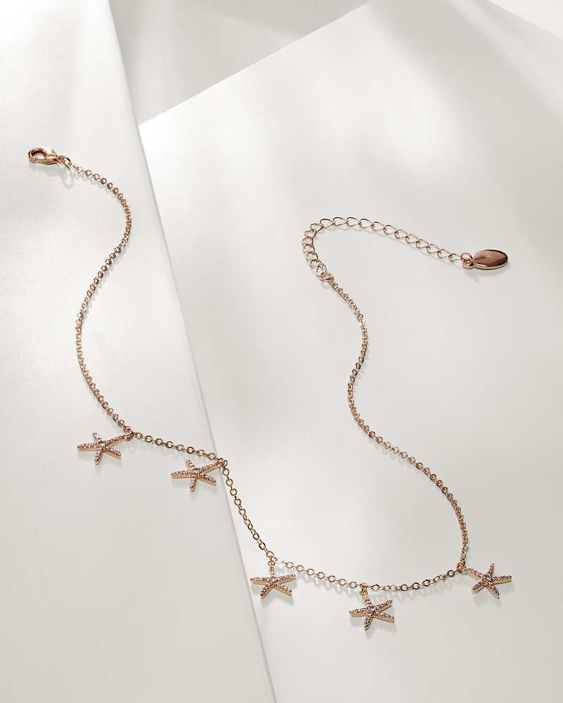 Thumbnail for Gold Coast Delicate Starfish Charm Necklace