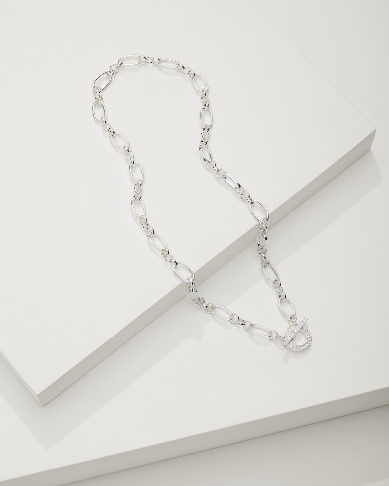 Sanibel Island Crystal Link Necklace