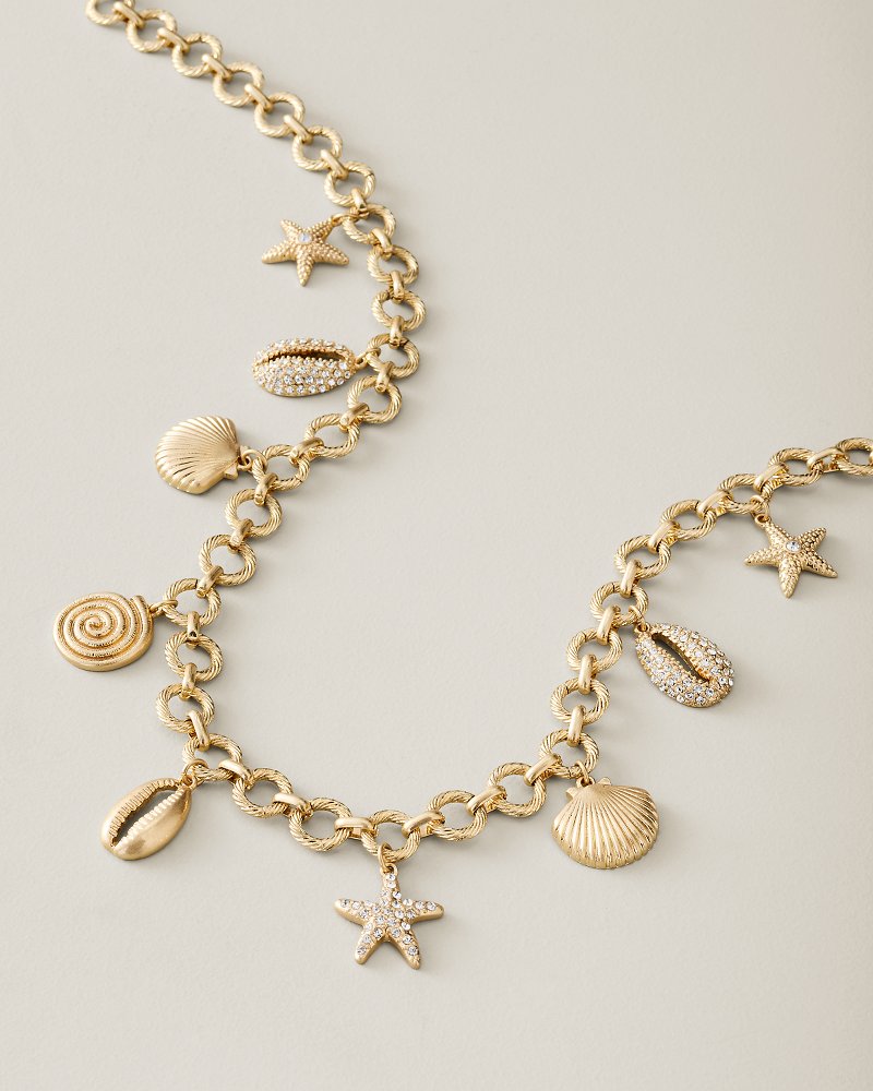 Thumbnail for Gold Coast Sealife Charm Necklace