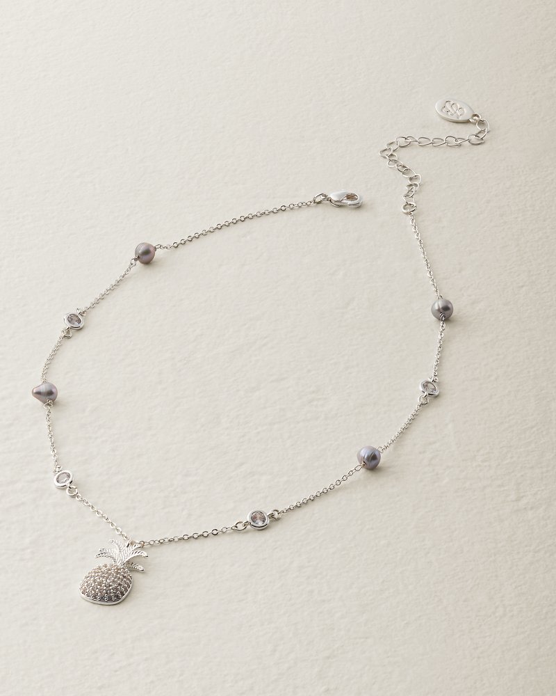 Island Essence Pineapple Pendant Necklace