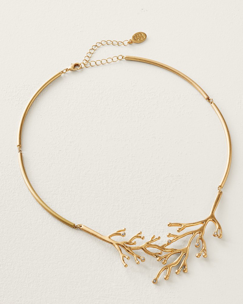 Harbor Glow Coral Necklace