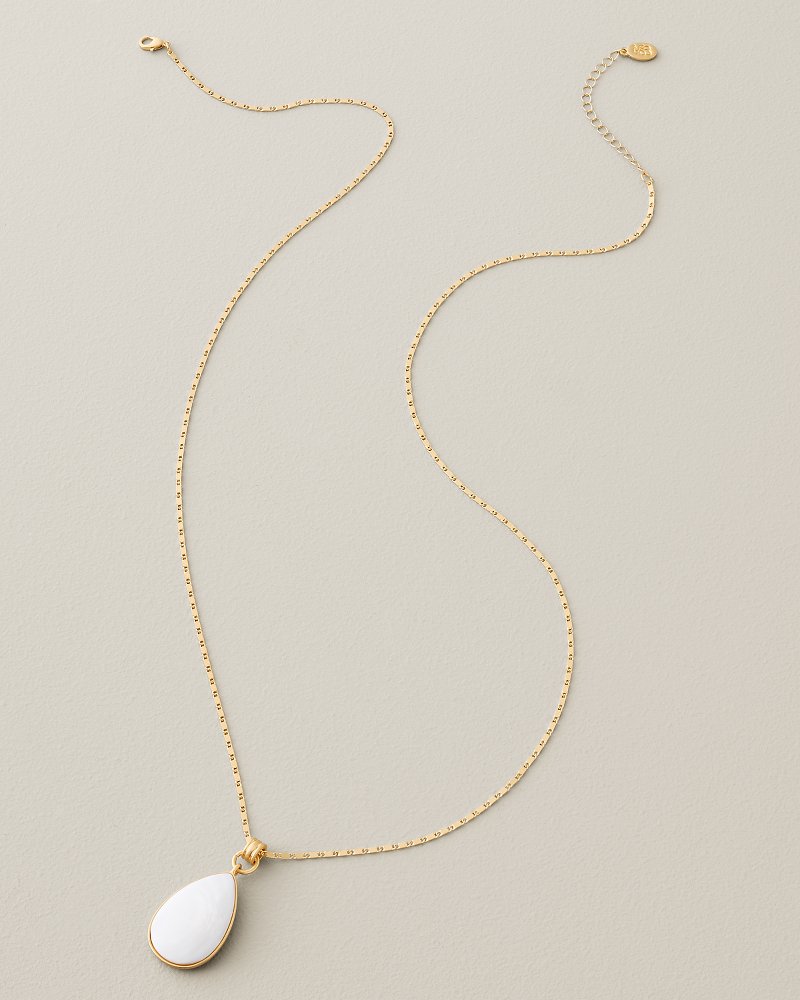Terra Laguna Mother of Pearl Pendant Necklace