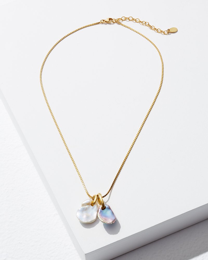 Pearl Charm Necklace