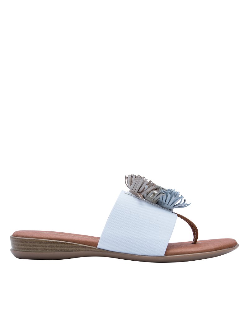 André Assous Novalee Stretch-Linen Featherweights™ Sandals