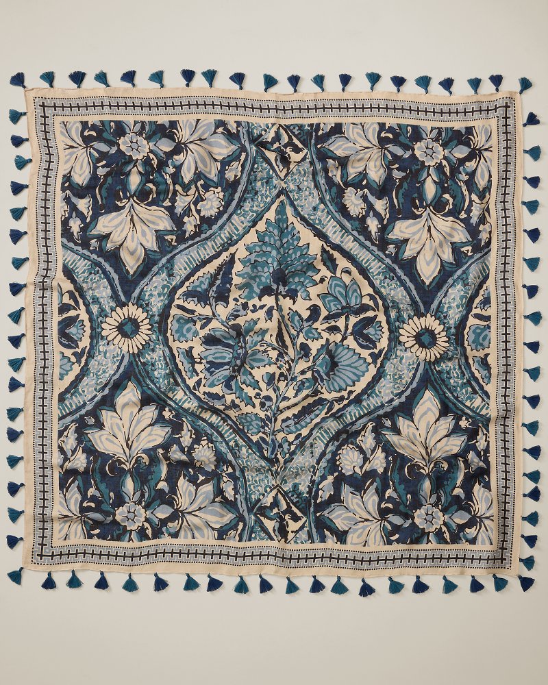 Japonica Cartouche Scarf