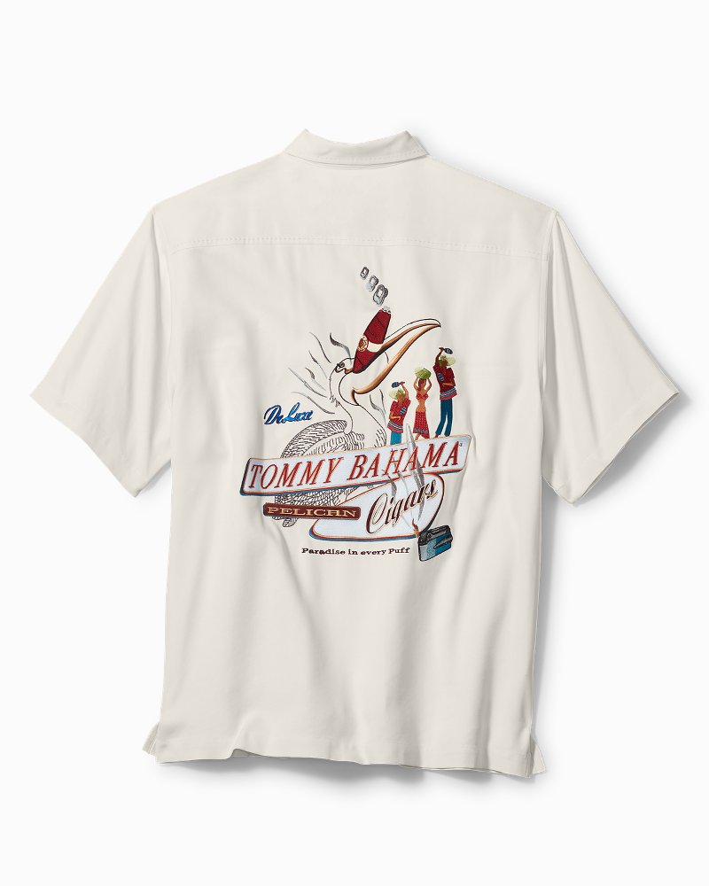 Original Fit Pelican Cigars Collector s Camp Shirt