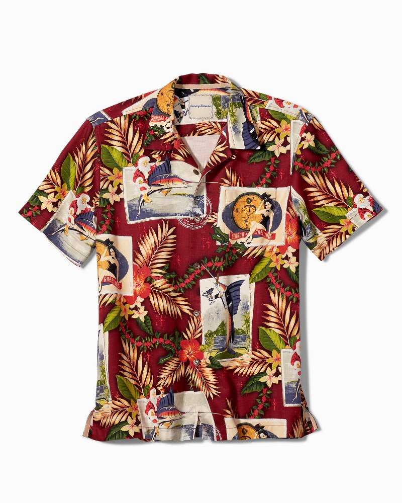 tommy bahama mens christmas shirt