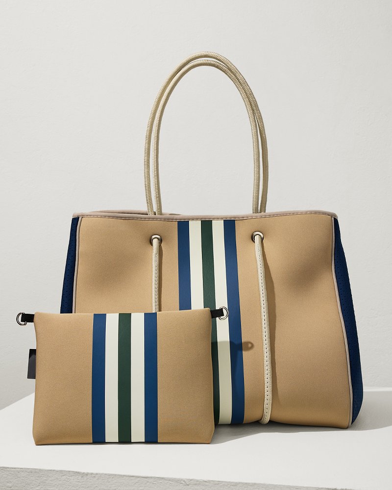 Tommy bahama leather on sale tote