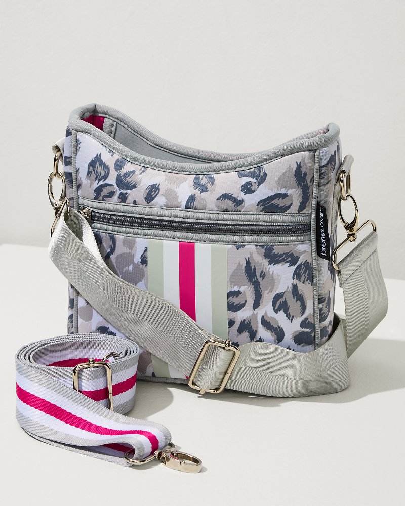 Taking Notes Dusty Lilac Embroidered Strap Crossbody