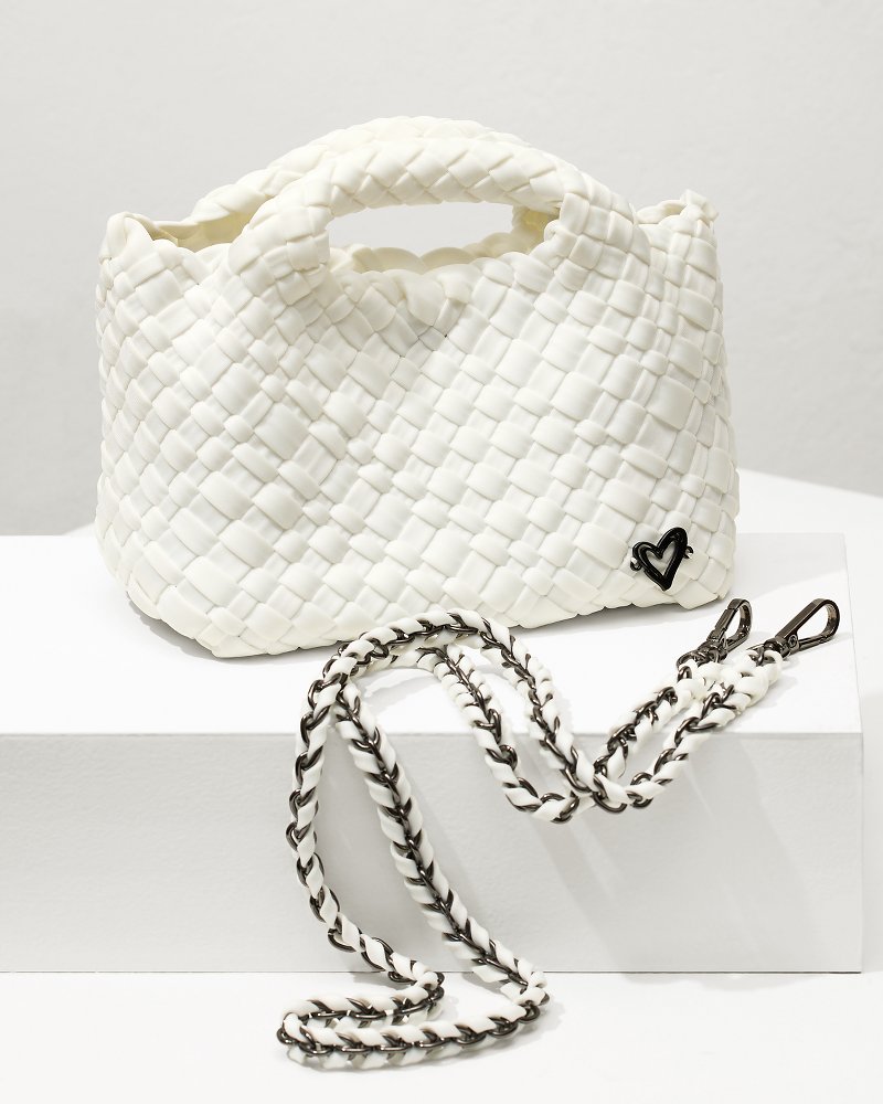 Eileen Woven Mini Crossbody Bag