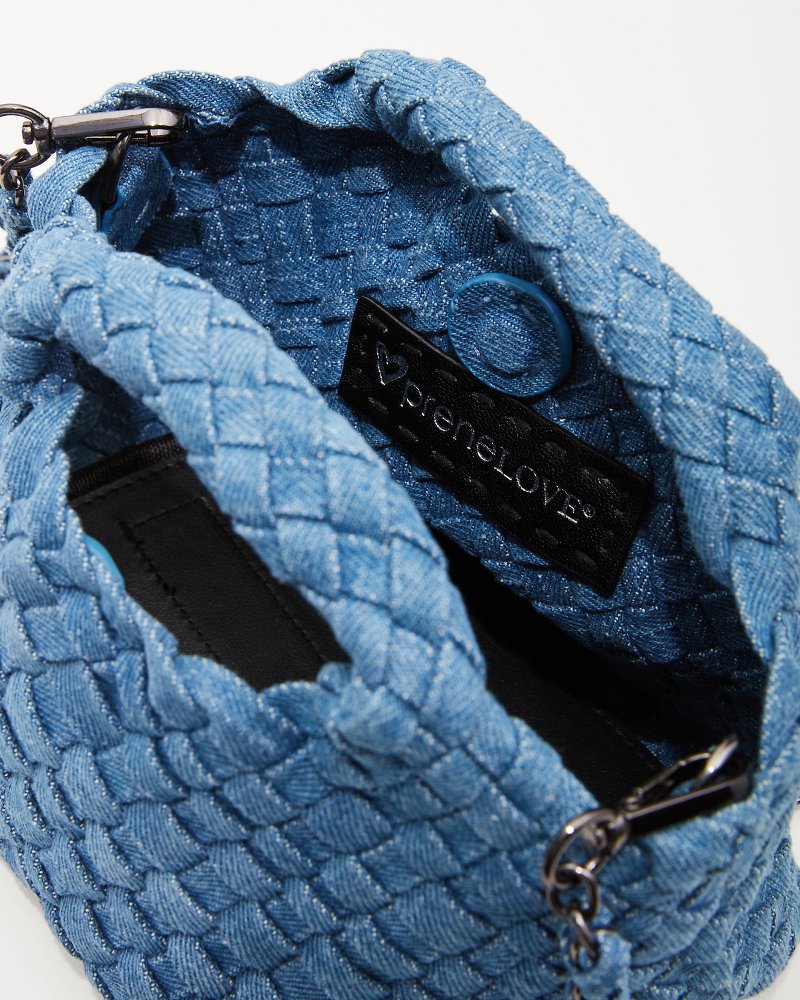 Thumbnail for Tiny Mini Woven Crossbody Tote