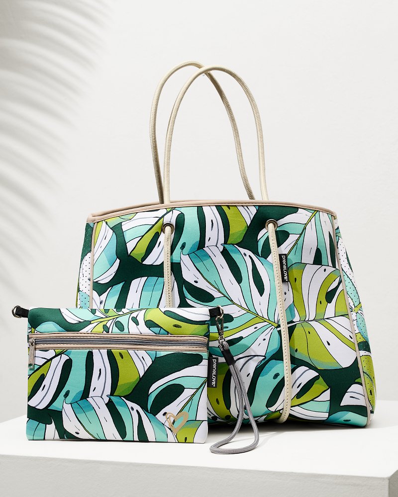 Tommy bahama outlet floral tote