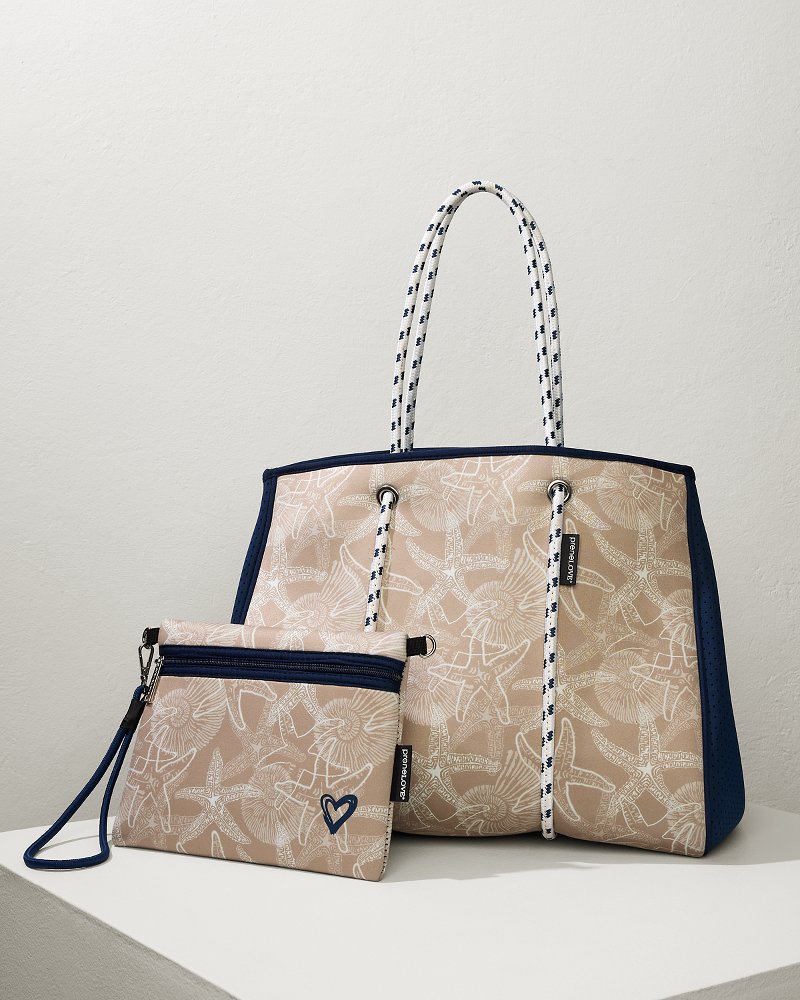 Botanical Neoprene Tote