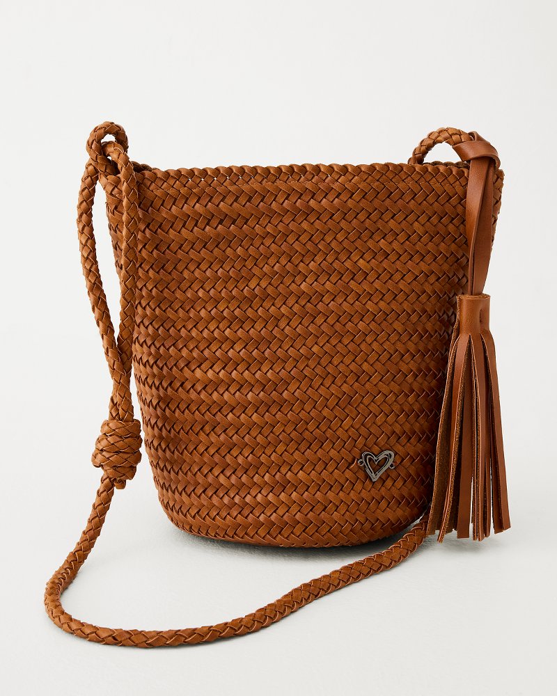 Kensington Woven Bucket Bag