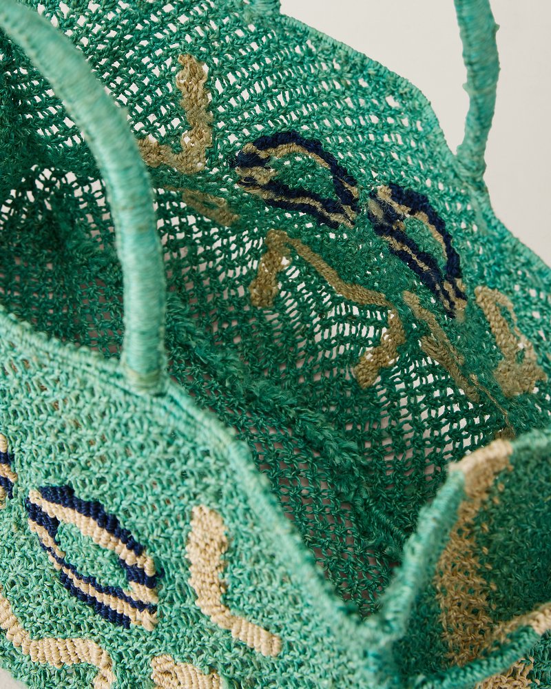 Pool Time Jute Tote