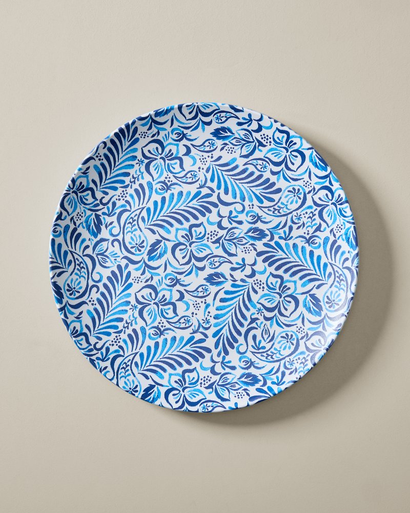 Blue Arabesque Luncheon Plate