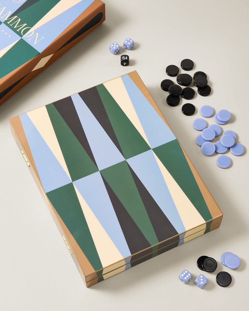 Printworks Lacquered Backgammon