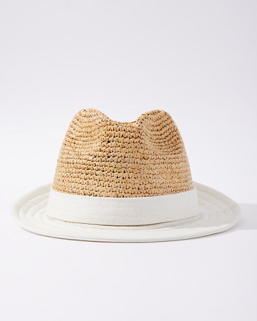 Remy Packable Raffia Hat