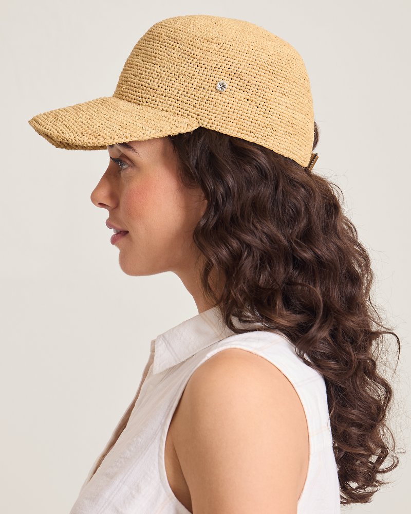 Straw Baseball Cap 