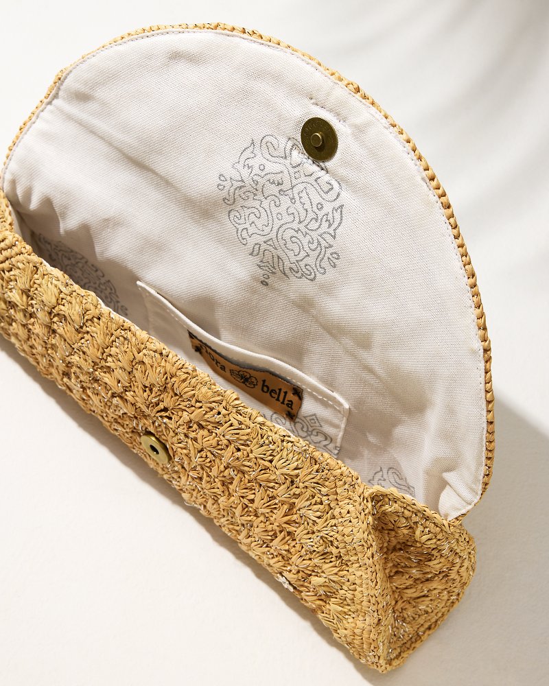 Handmade Raffia Clutch Bag