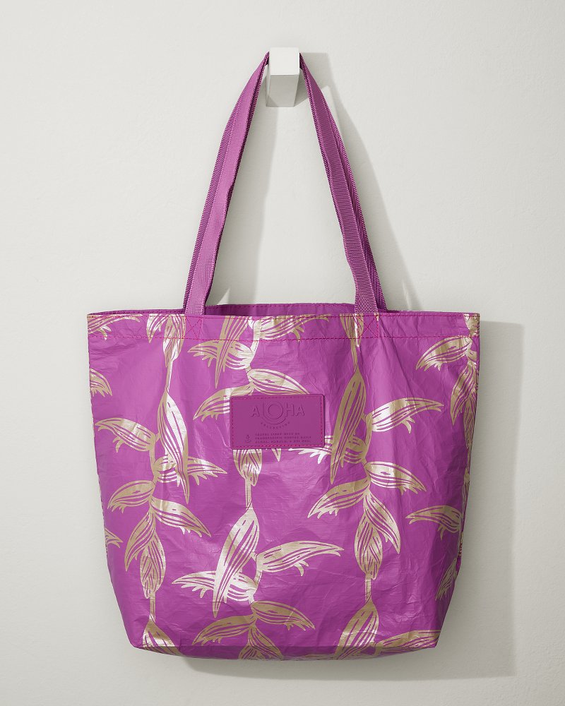 Aloha Collection Heliconia Reversible Tote