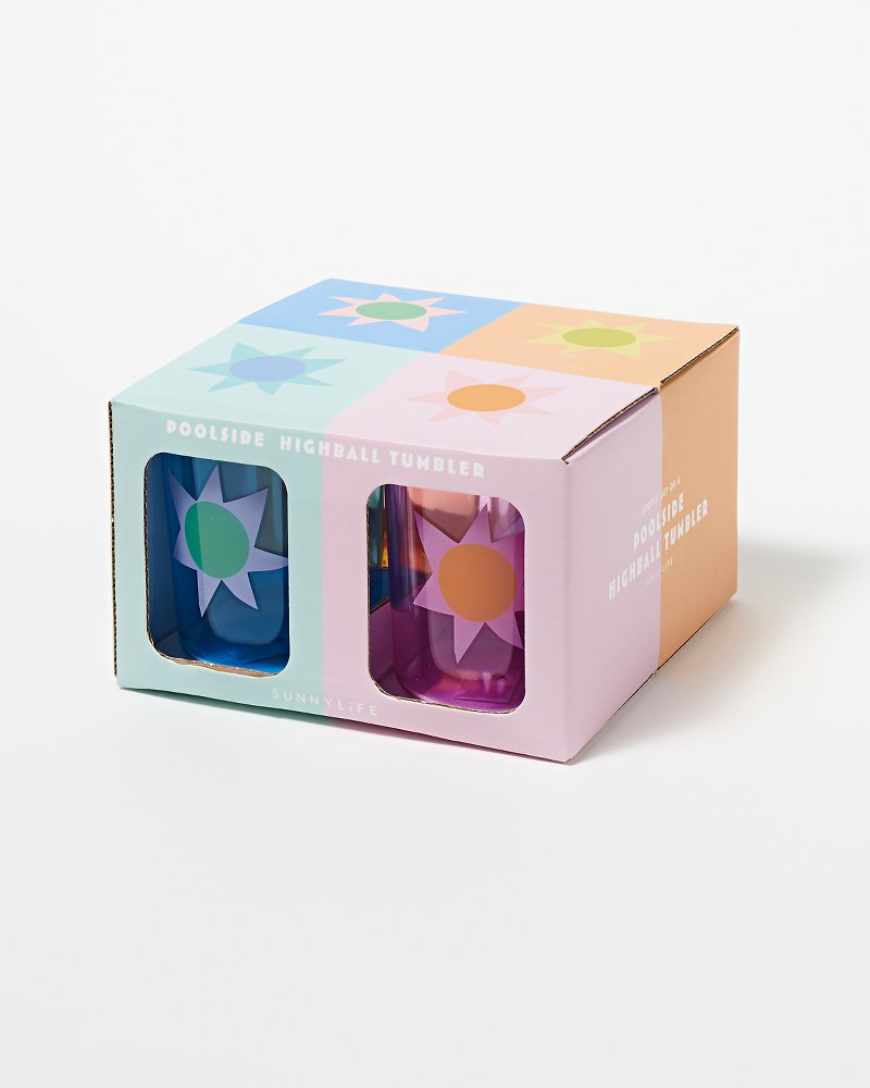 Thumbnail for Poolside Highball Tumbler - Set of 4