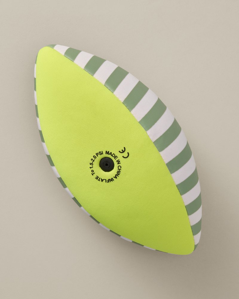 Tide's Out Citrus Neoprene Football