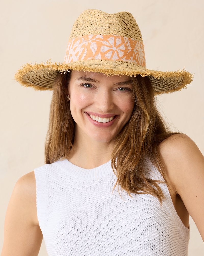 Seaside Continental Raffia Hat