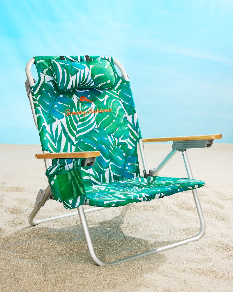 Tommy Bahama Paradise Palm Deluxe Backpack Beach Chair