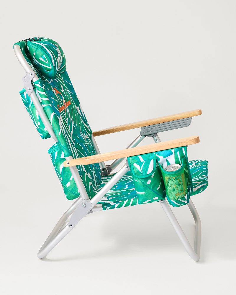 Thumbnail for Tommy Bahama Paradise Palm Deluxe Backpack Beach Chair