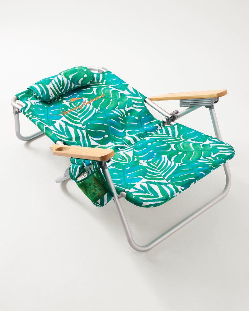 Thumbnail for Tommy Bahama Paradise Palm Deluxe Backpack Beach Chair