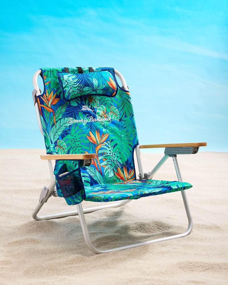 Tommy Bahama Tropical Jungle Deluxe Backpack Beach Chair