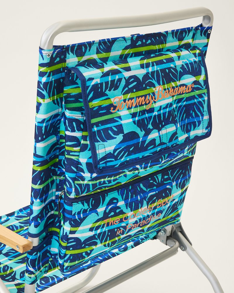 Thumbnail for Tommy Bahama Easy In & Out Stripe Backpack Beach Chairs - Set of 2