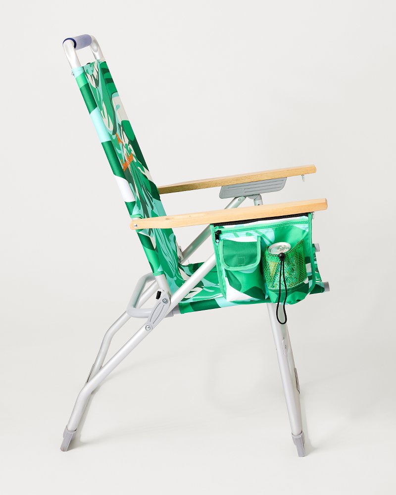 Thumbnail for Tommy Bahama Green Monstera Highboy Chair