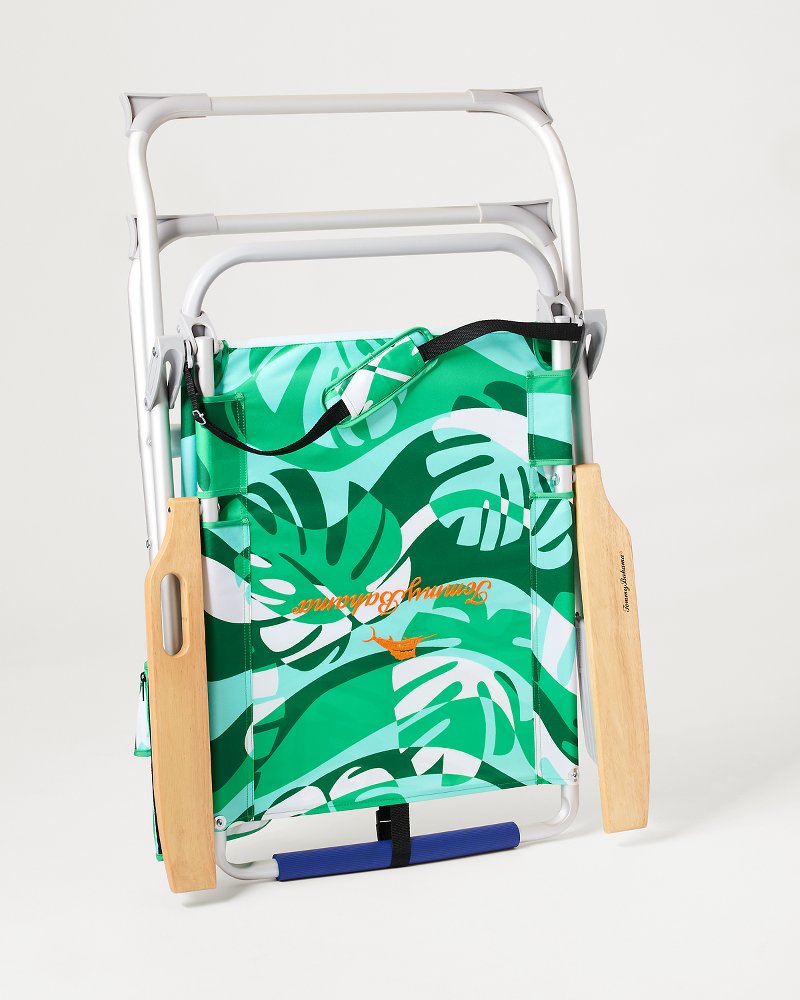 Thumbnail for Tommy Bahama Green Monstera Highboy Chair