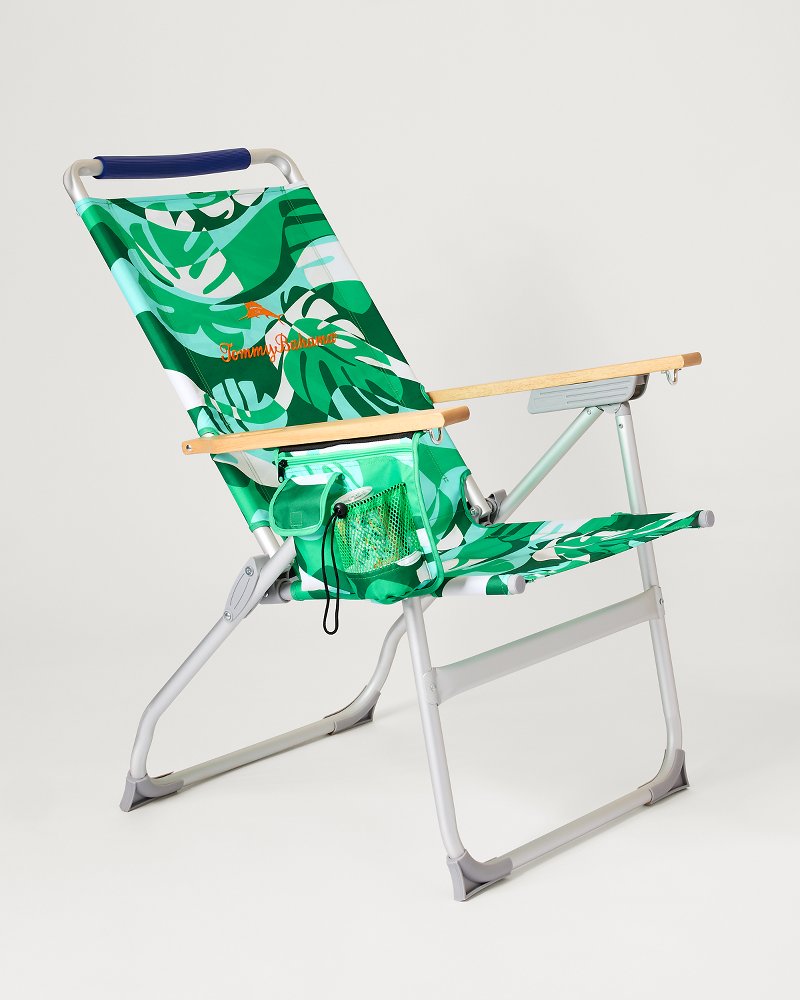 Thumbnail for Tommy Bahama Green Monstera Highboy Chair