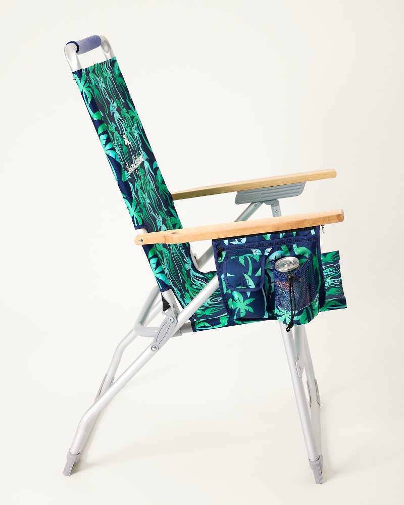 Tommy Bahama Tonal Palm Trees Highboy Beach Chair