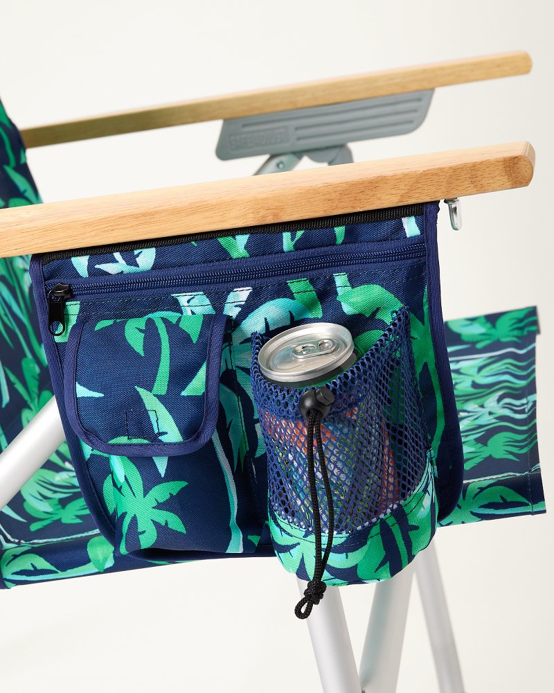 Tommy Bahama Tonal Palm Trees Highboy Beach Chair