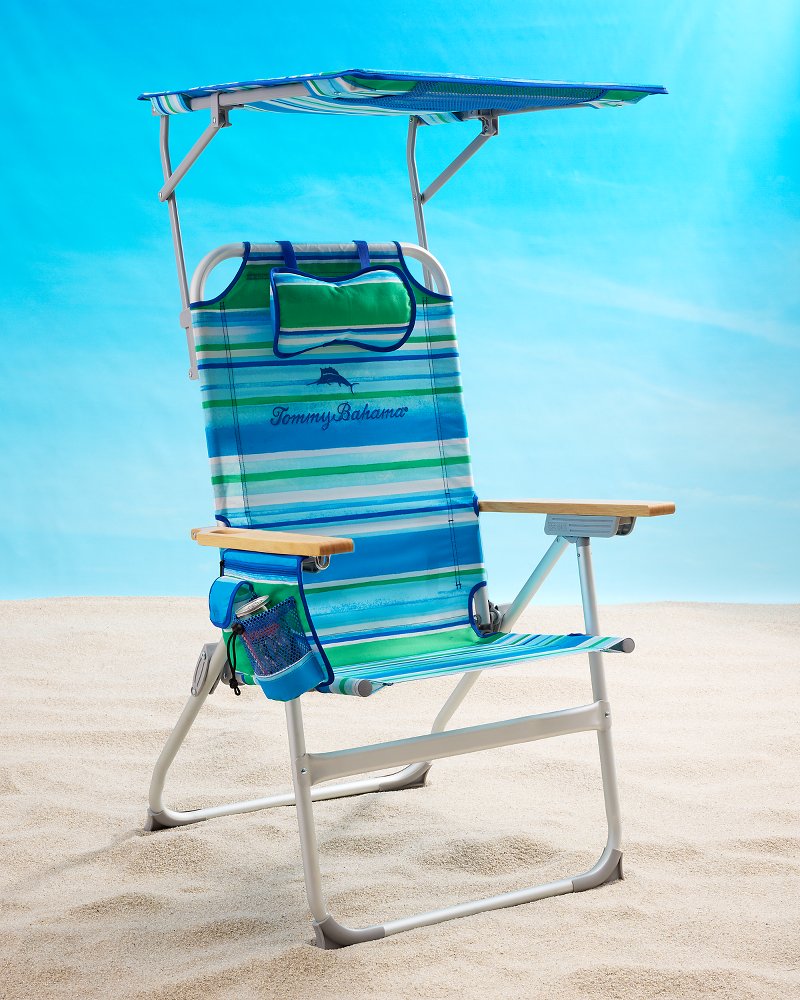 Tommy Bahama Verde Gardens Highboy Canopy Beach Chair