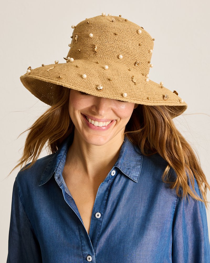 Embellished Bucket Hat