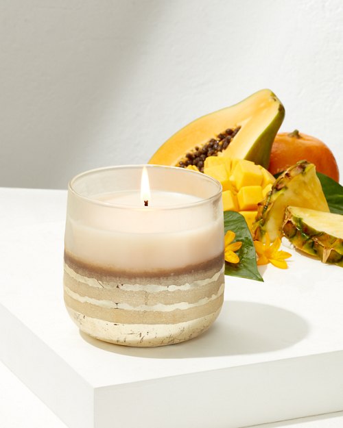 Island Blend Gold Candle